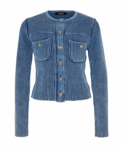 Dames vest blauw