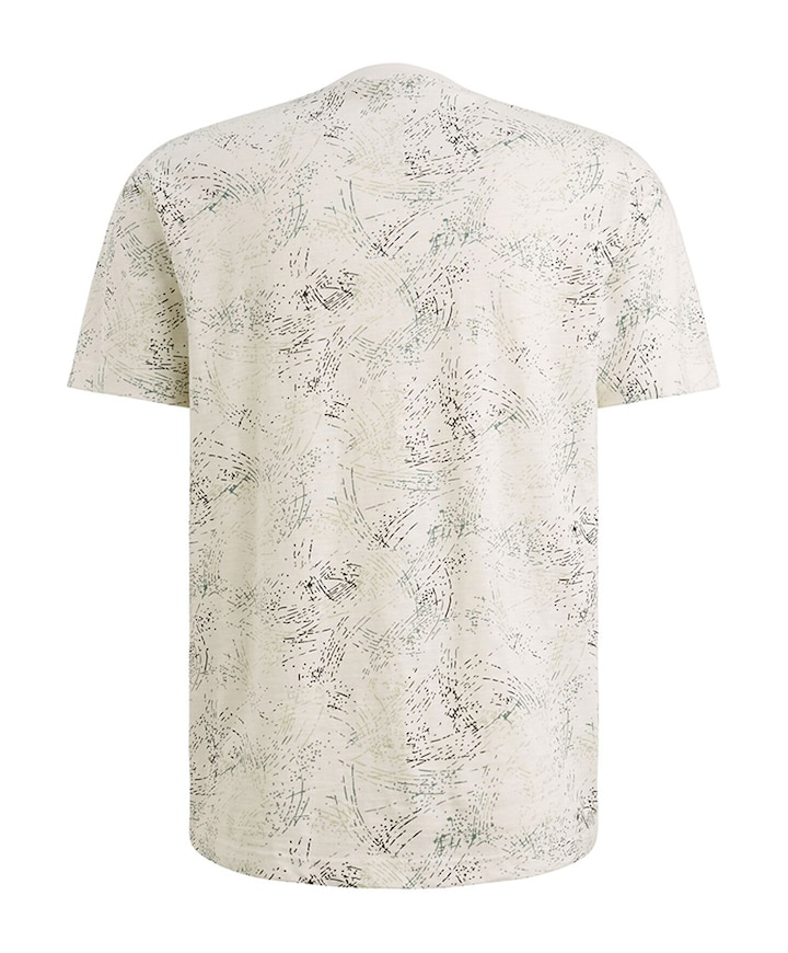 Heren T-shirt ecru