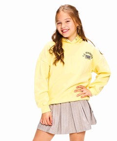Meisjes hoodie ecru