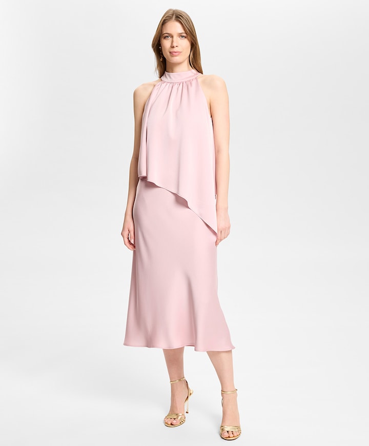Dames jurk roze