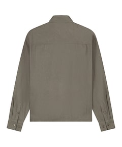 Heren overshirt bruin
