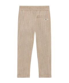 Stripe jongens broek beige