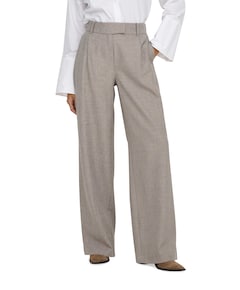 ONLLINDA HW STR MEL PANTS TLR NOOS dames broek beige