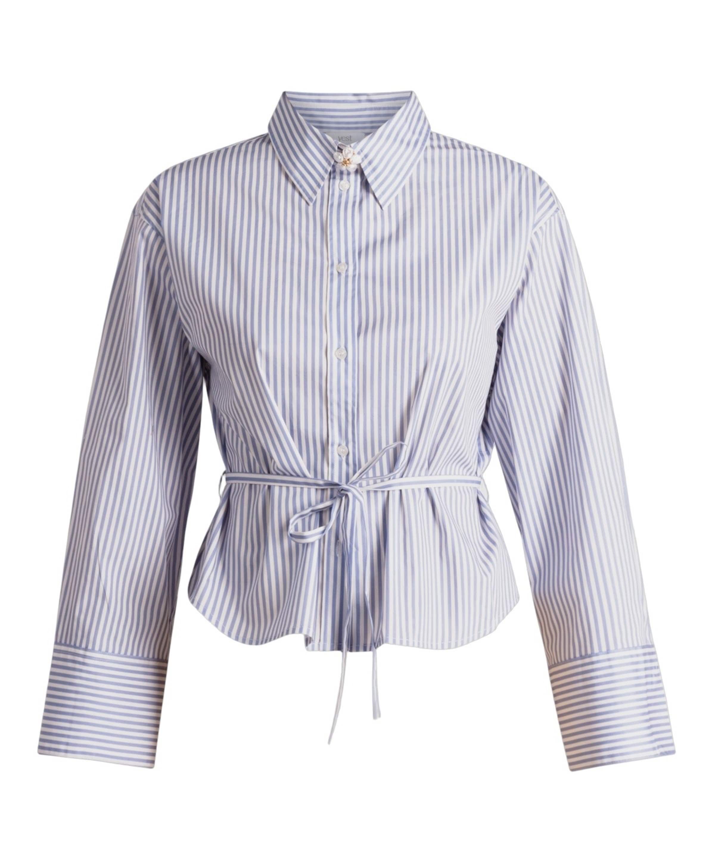 Dames blouse blauw