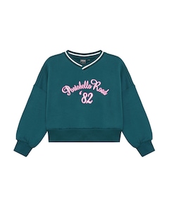Meisjes sweater groen
