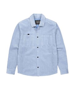 Heren overshirt blauw