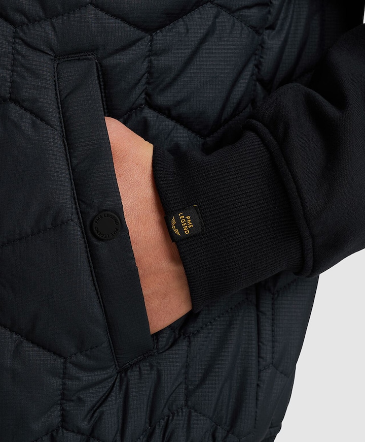 Heren vest blauw