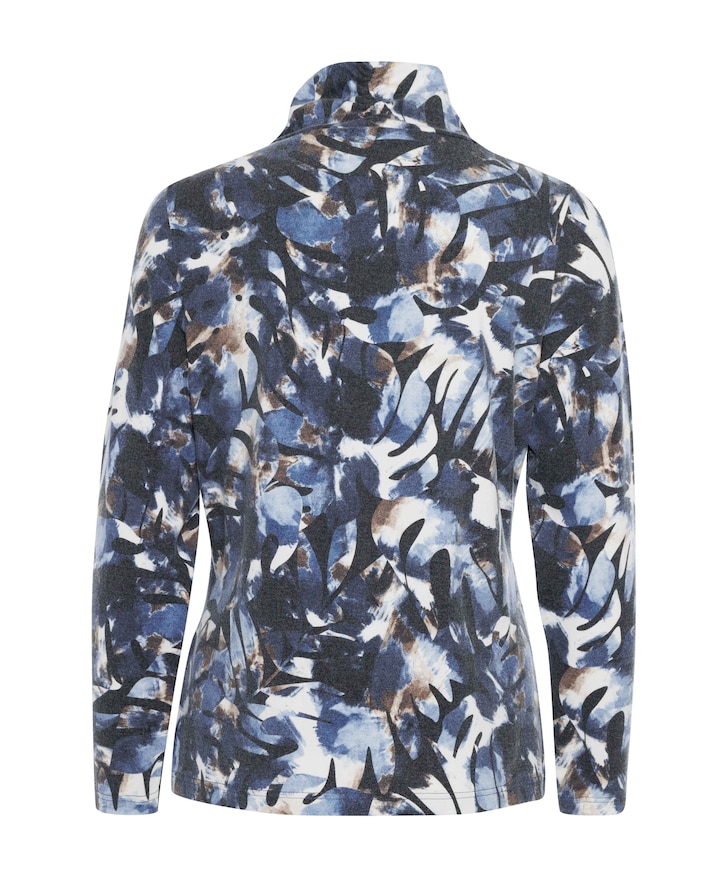 Dames longsleeve blauw