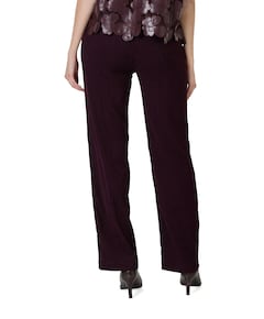 Scarlet Wide Leg dames broek bordeaux