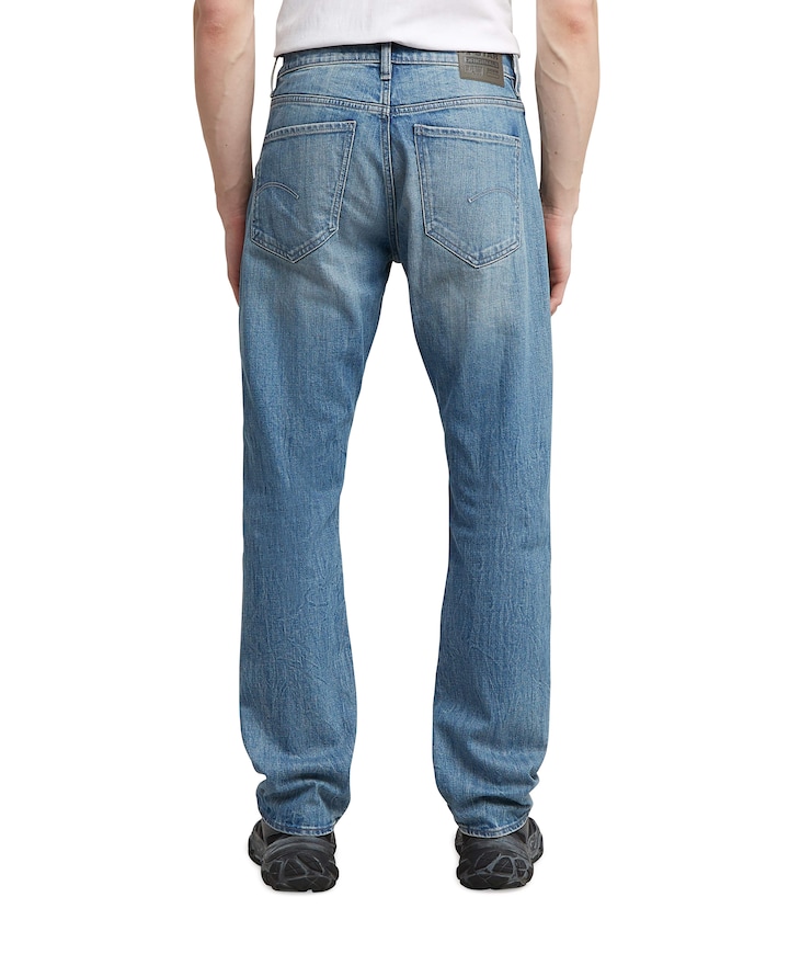 Mosa Straight heren jeans blauw