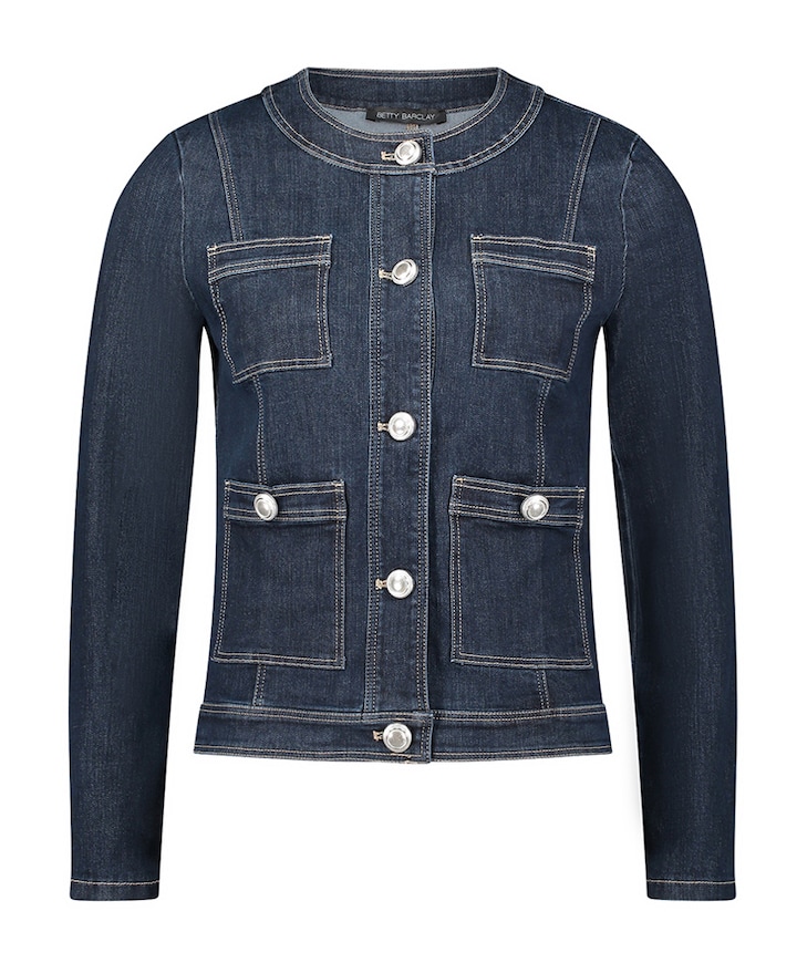 Dames blazer blauw