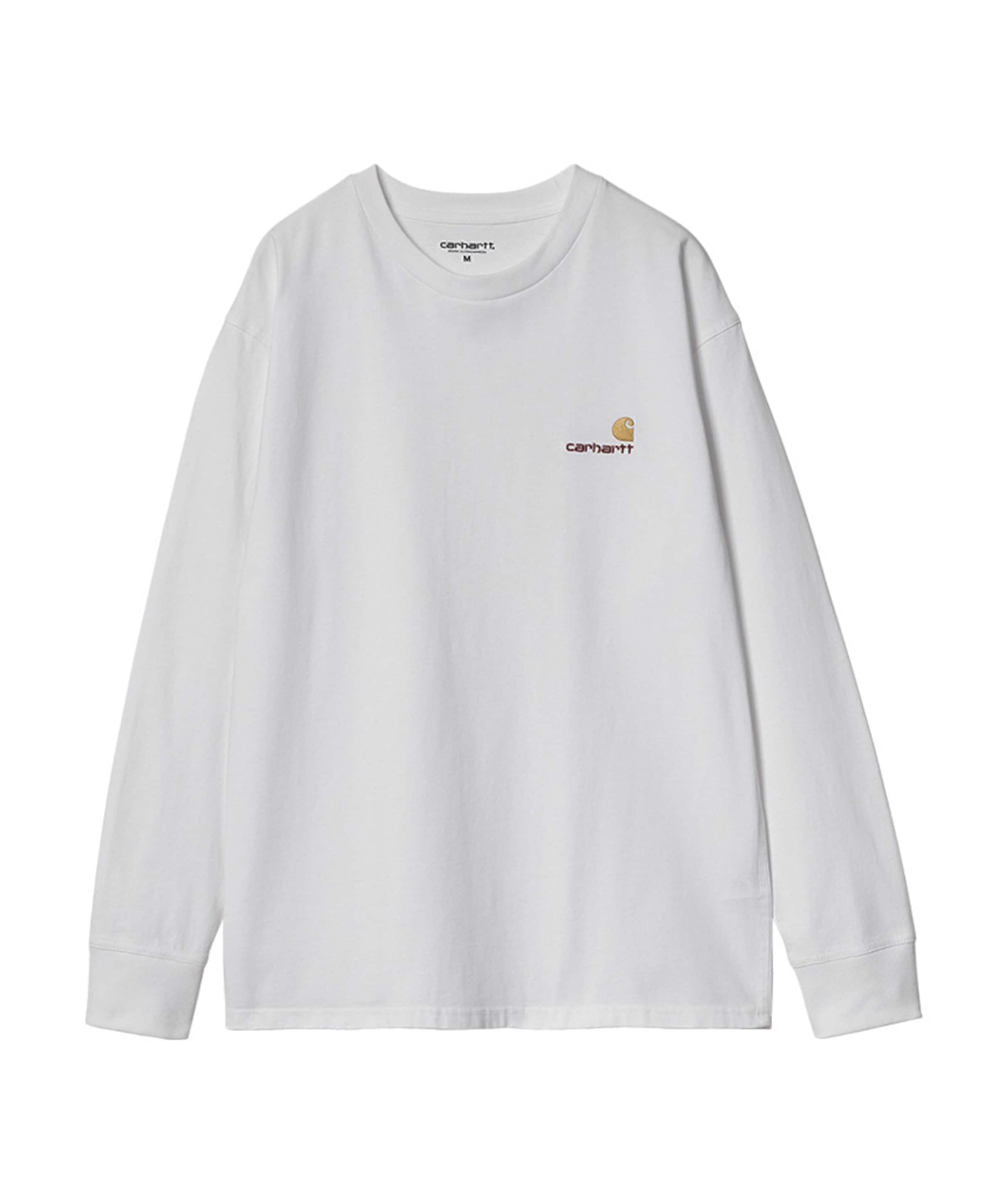 Heren longsleeve wit