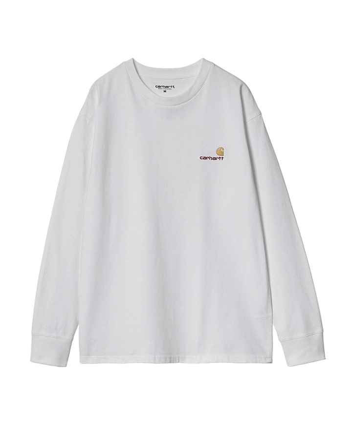 Heren longsleeve wit