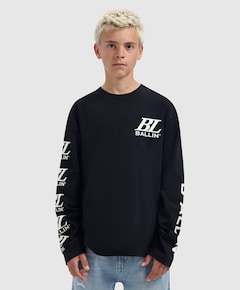Jongens longsleeve zwart
