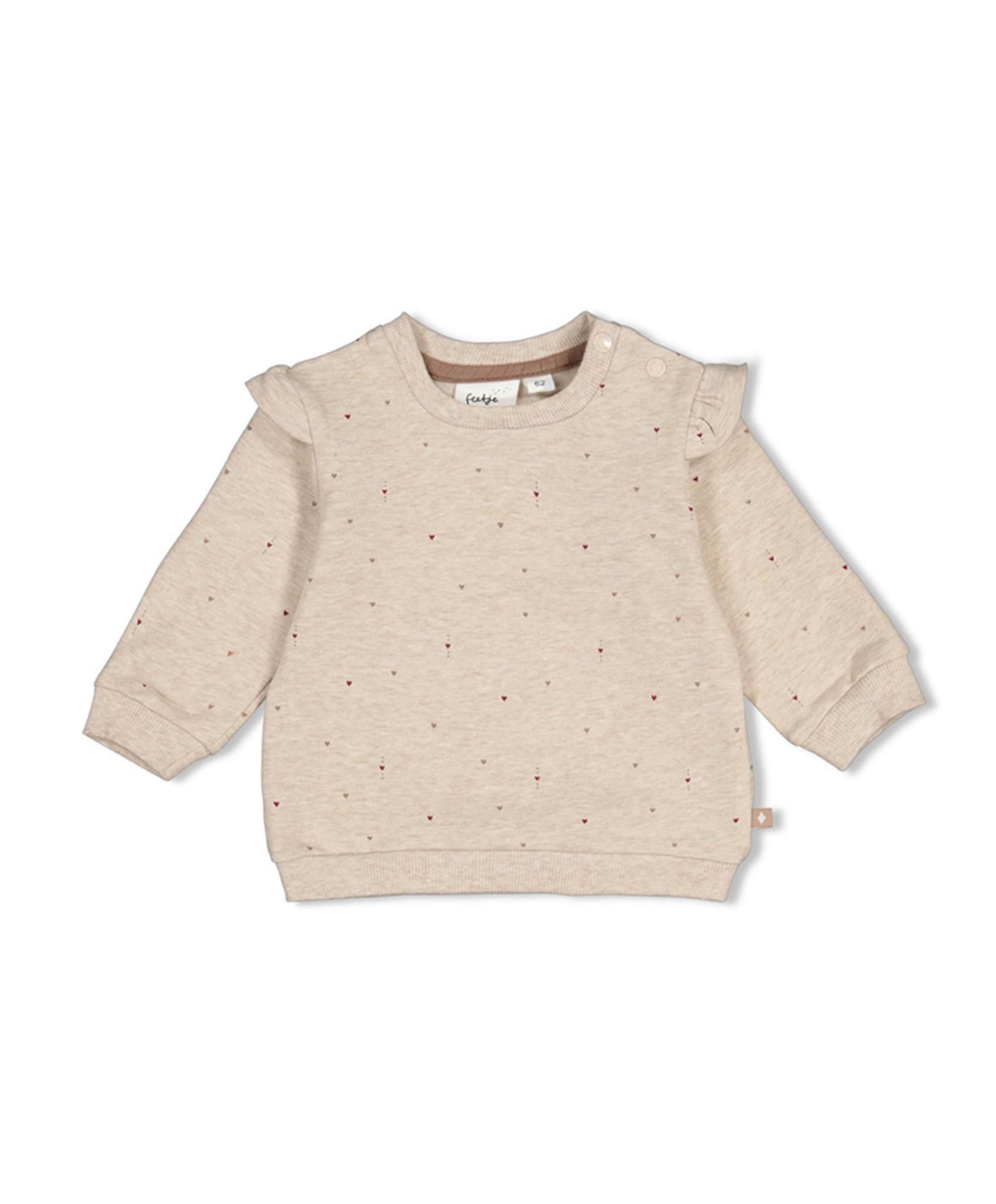 Meisjes trui beige