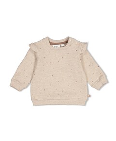 Meisjes trui beige