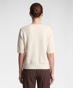 Dames vest ecru