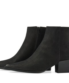 Kate Malina dames enkellaarzen zwart