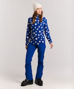 Dames pully blauw