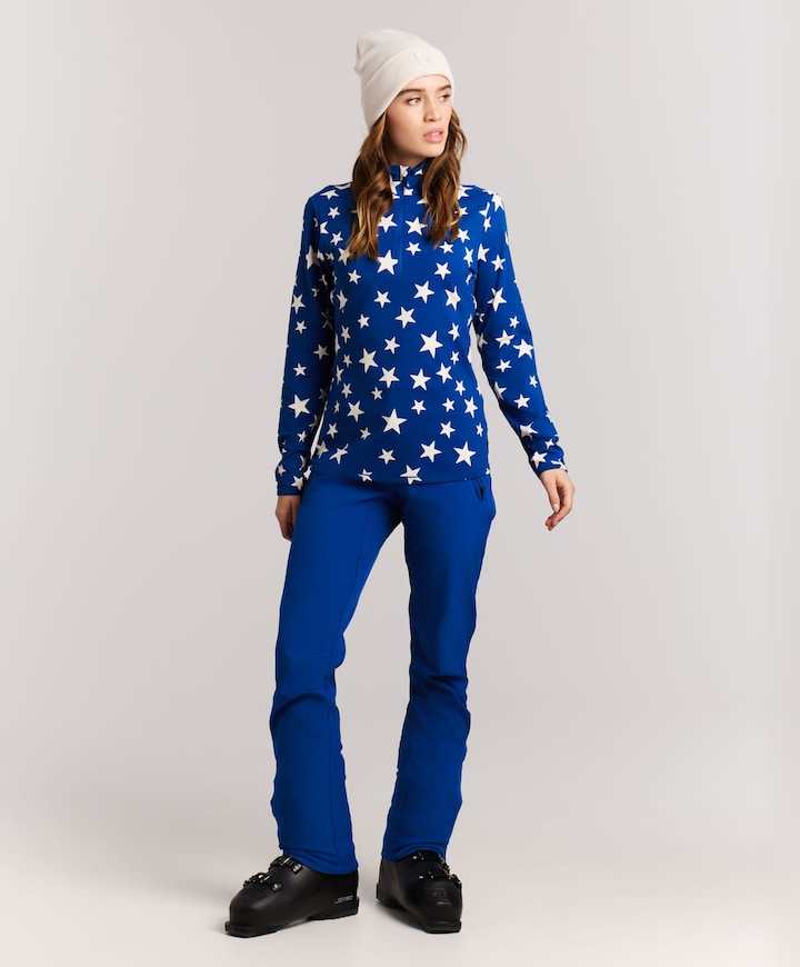 Dames pully blauw