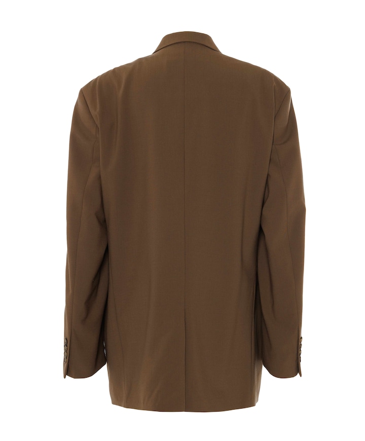 Dames blazer bruin