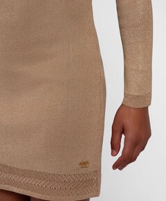 Meisjes jurk bruin