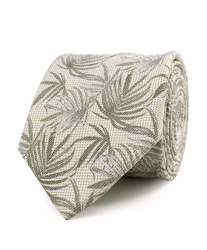 Heren stropdas groen