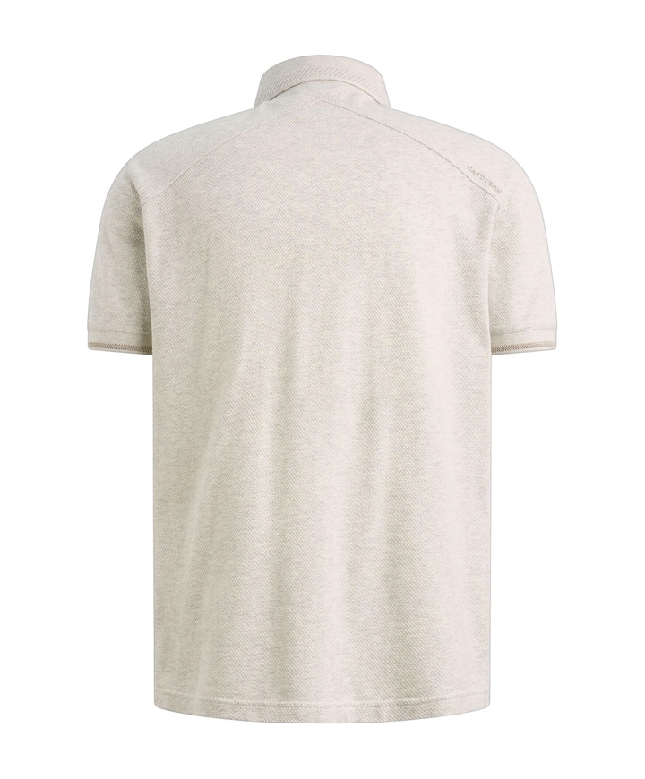 Heren polo grijs