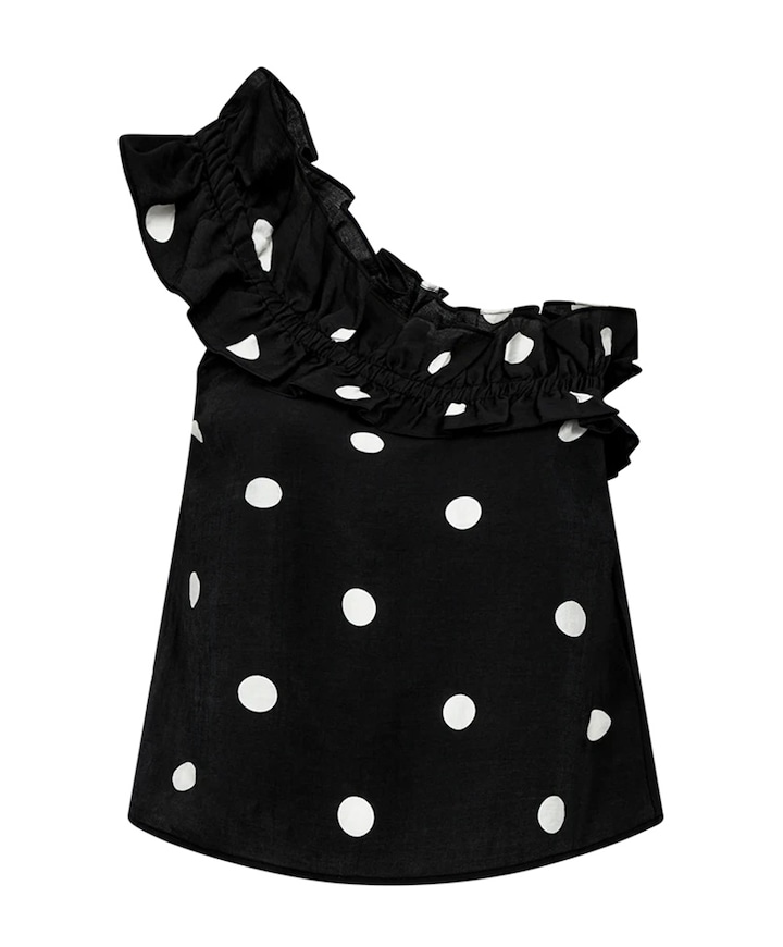 Dames top zwart