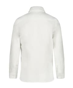 Jongens overhemd lange mouw wit