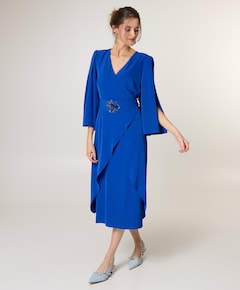Dames jurk blauw