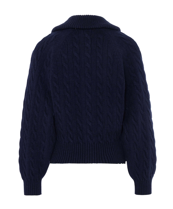Dames vest blauw