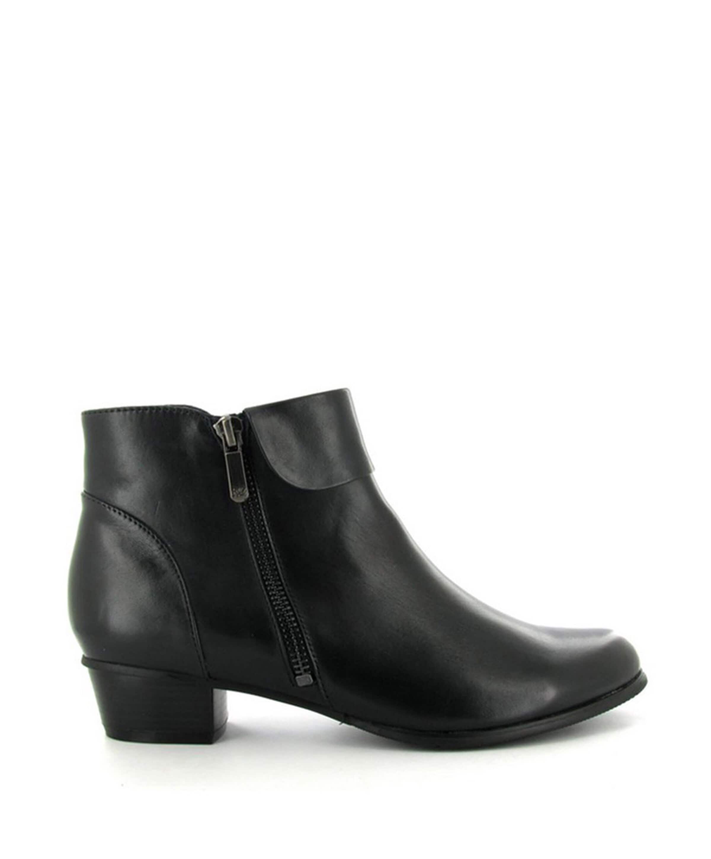 dames enkellaarzen blauw
