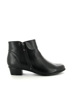 dames enkellaarzen blauw