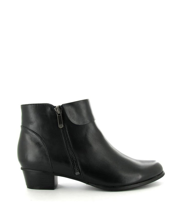 dames enkellaarzen blauw