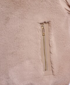 Dames gilet beige