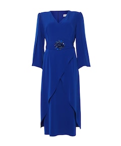 Dames jurk blauw