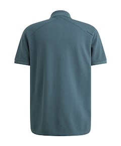 Heren polo blauw