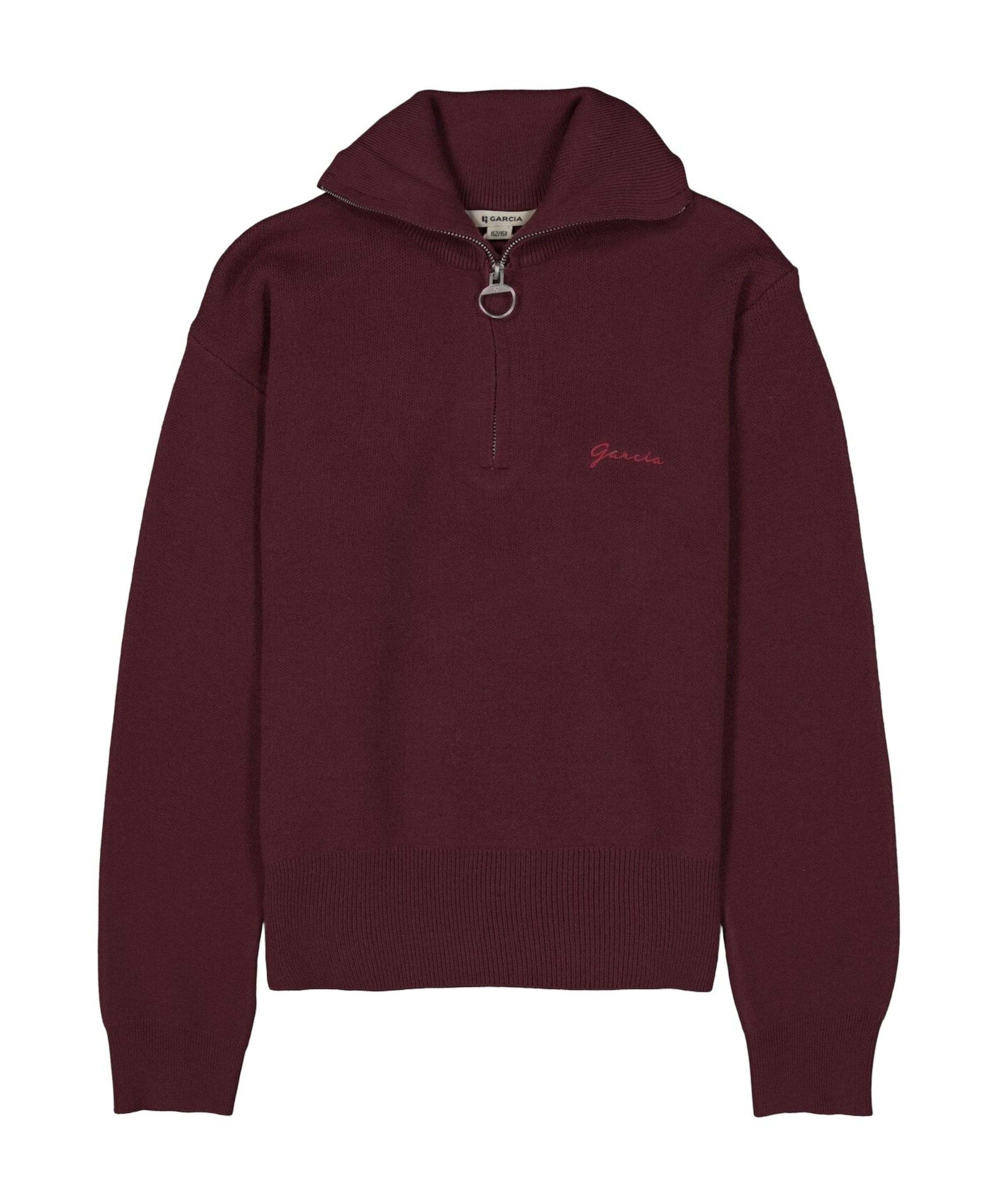 Meisjes trui bordeaux