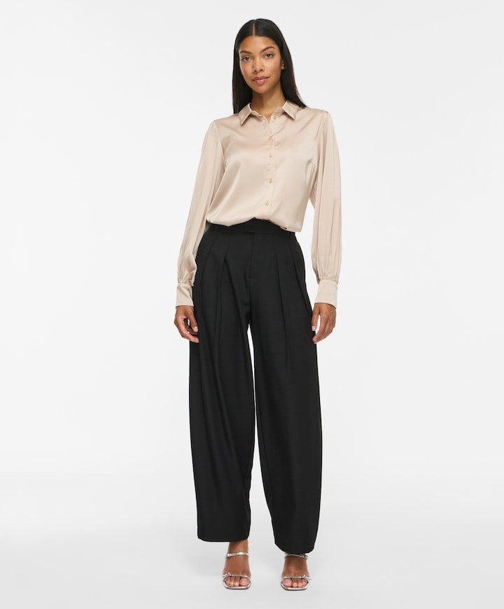 Dames blouse beige