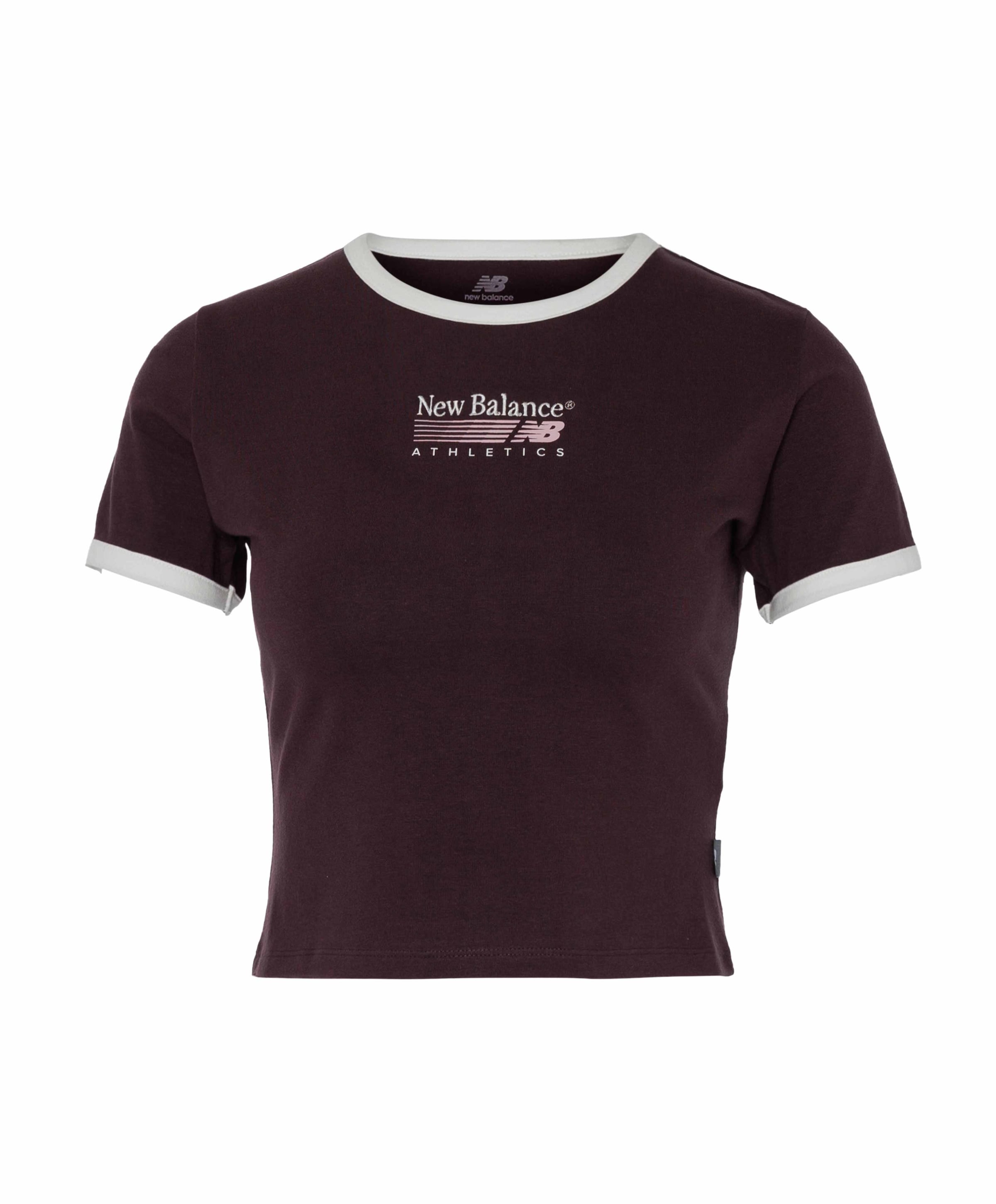 Dames T-shirt bordeaux