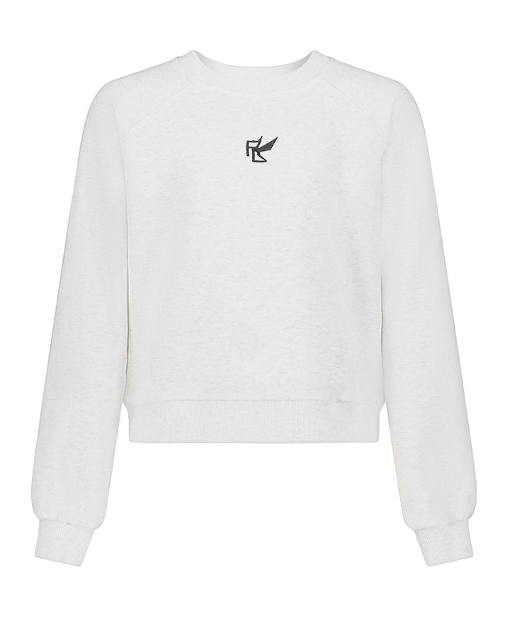 Meisjes sweater ecru