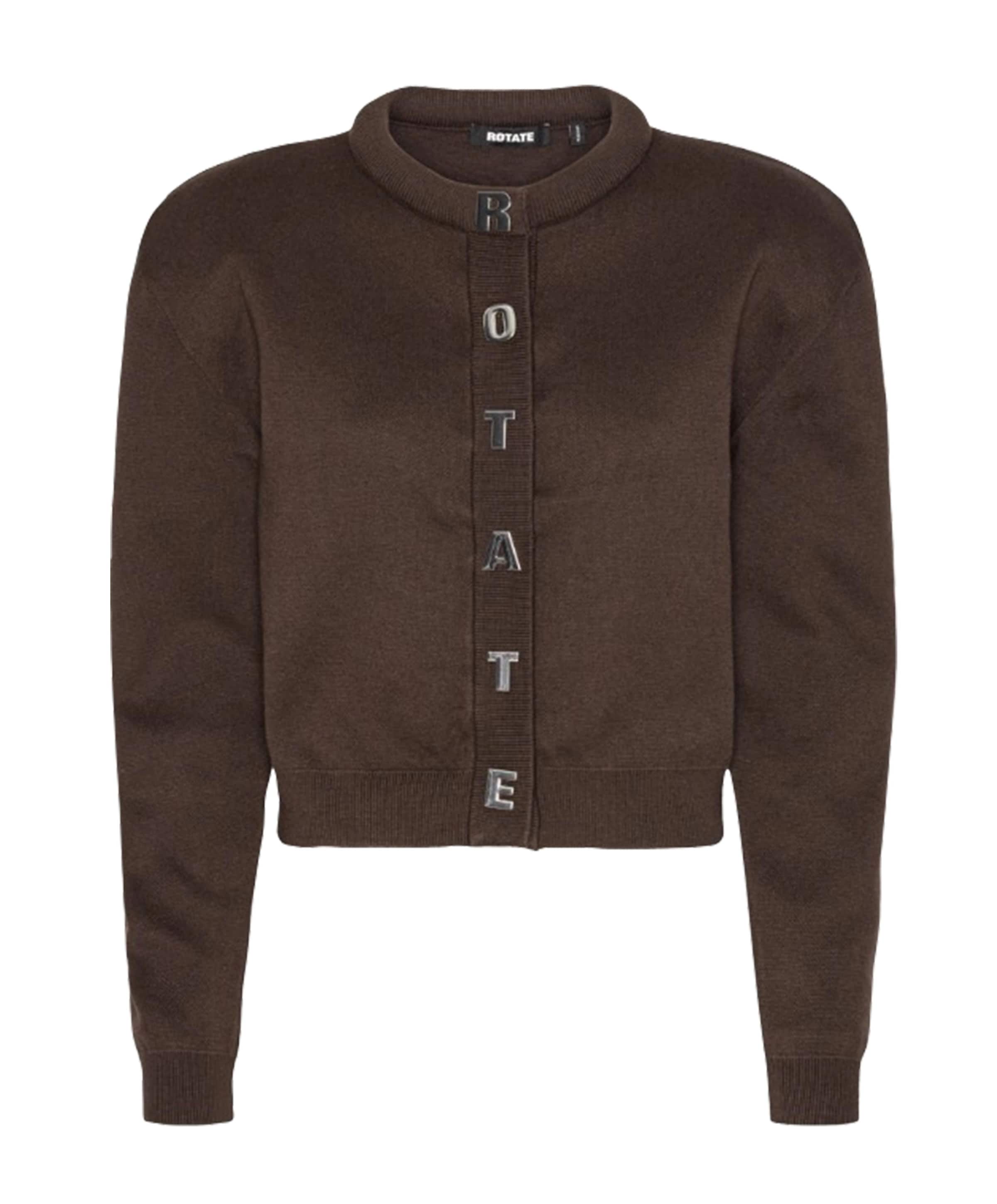 Dames vest bruin