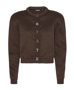 Dames vest bruin