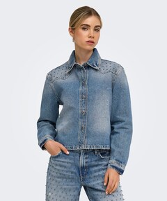 Dames blouse blauw