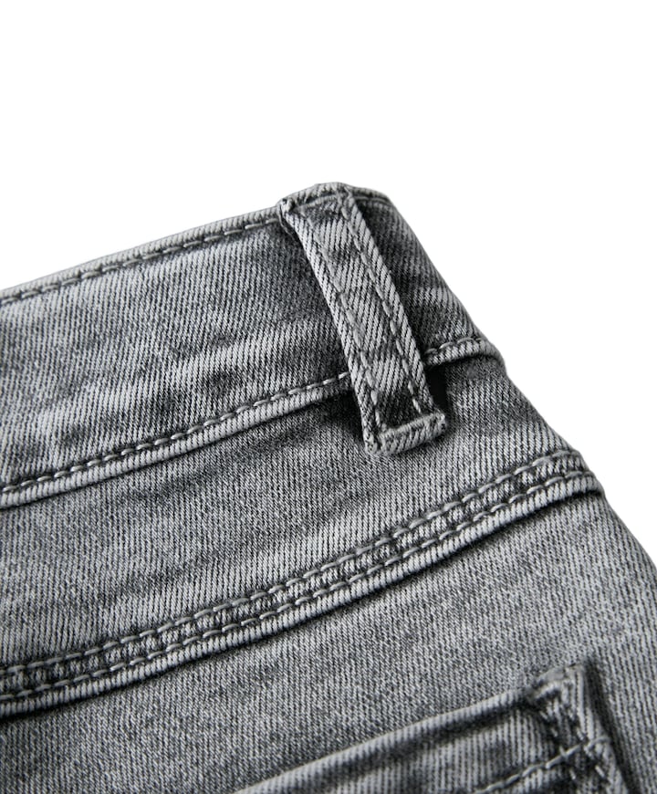 NMFBELLA MOM SHAPED JEANS 3555-ON F meisjes jeans grijs