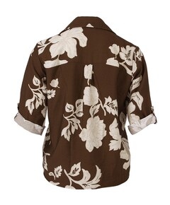 Dames blouse bruin