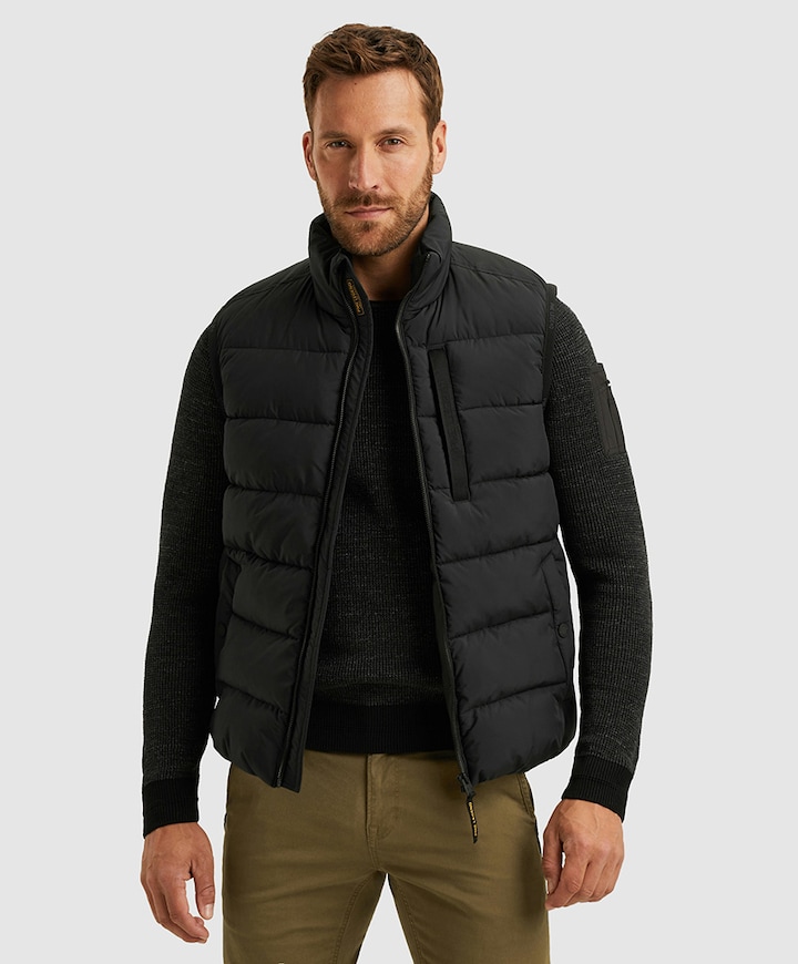 Heren bodywarmer zwart