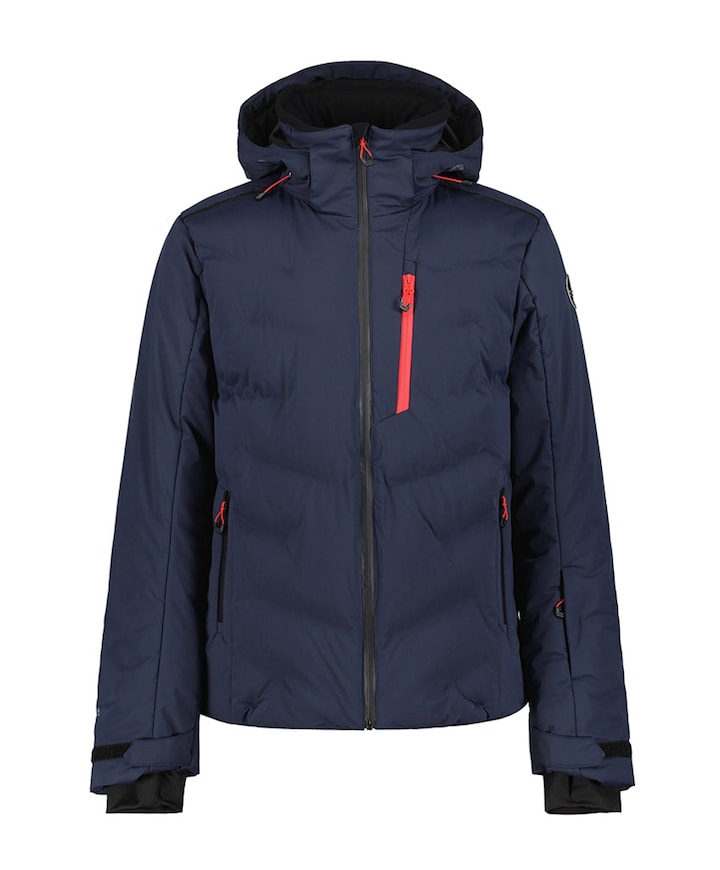 Heren ski-jas blauw
