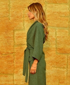 Dames blouse groen
